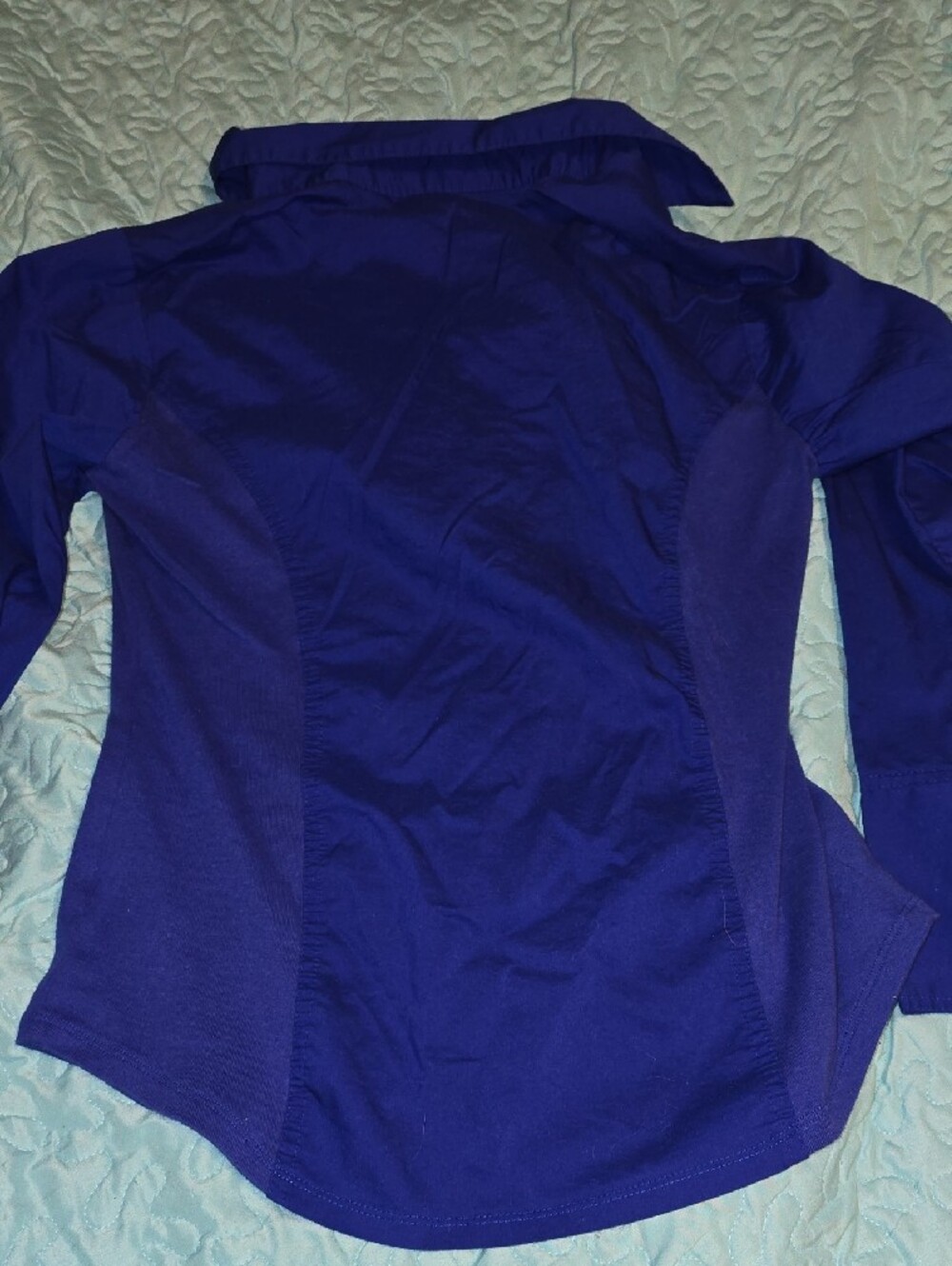 Notations Blue Tuxedo Style With Stretch Sides - Picture 6 of 6